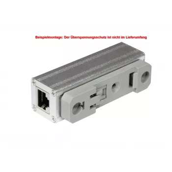 ALLNET Cat.6 Προστασία υπέρτασης Ethernet με σφιγκτήρα ράγας DIN για ALL95100 (ALL95100-DinRail-Clamp)