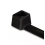 HellermannTyton T80R Δεματικά καλώδίων, 210 x 4,7 mm, PA66, Μαύρο, 100 τεμ. 111-08010