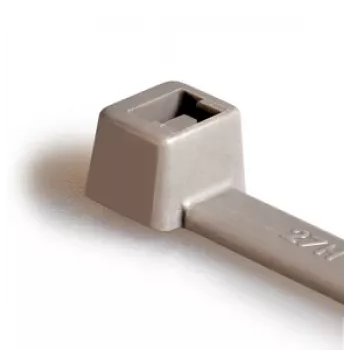 HellermannTyton T80R Δεματικά καλώδίων, πολυαμίδιο 6.6, Γκρι, 360 mm x 4.6 mm, 100 τεμ. (116-08018)