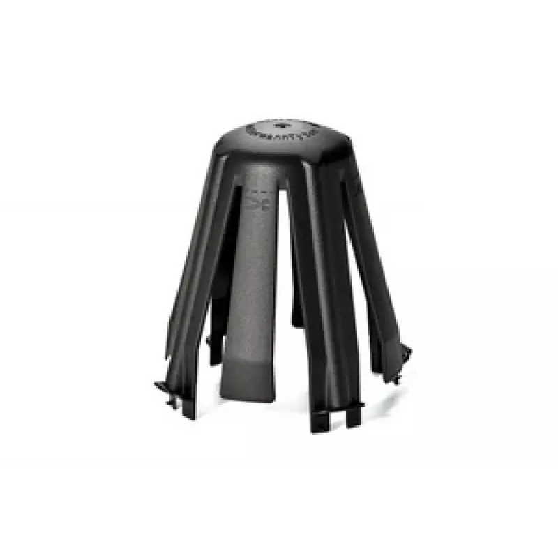 HellermannTyton Q-Mount Αυτοκόλλητη βάση δεματικών καλωδίων Μαύρη (148-00098)