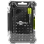 Goobay Tools Σετ 72 τεμ. με καστάνια μύτης με μαγνητική καστάνια ταχείας αλλαγής, μύτες χάλυβα S2, υποδοχή εξαγώνου 1/4 inch, ίσιο, Phillips, Pozidriv, Torx, Security Torx, Hex, Security Hex, Square, Spanner, Tri-Wing, Torq-Set, μύτες 25 mm 77843