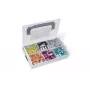HellermannTyton HelaCon Plus Mini Σετ συνδετήρων καλωδίων Push-in, 350 τεμ., 0,5-2,5 mm², 450 V, 24 A 148-90046