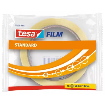 Tesa Ταινία κόλλας Διαφανής 19mm x 66m (12TES572260100)