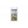 HellermannTyton HelaCon Plus Mini HCPM-2 Σύνδεσμος push-in, 2-πολικός, 0,5-2,5mm², διαφανές/κίτρινο, συσκευασία 20 τεμ. 148-90054