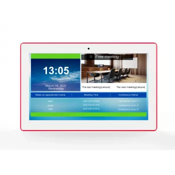 ALLNET MeetTwo-150W Tablet αίθουσας συσκέψεων 15 ιντσών με RGB LED, Android 16, NFC/RFID, λευκό