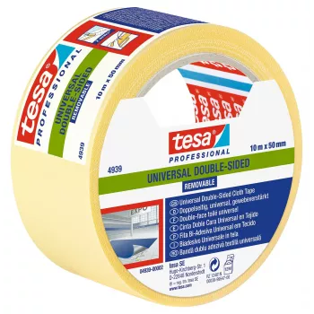 tesa 04939-00002-11 Αμφίπλευρη ταινία συναρμολόγησης λευκή 10 m x 50 mm
