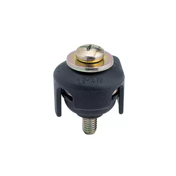 HellermannTyton 435-01559 Αυτοκόλλητη βάση δεματικού, μαύρη, PA66, 28x28 mm, 20 τεμ.