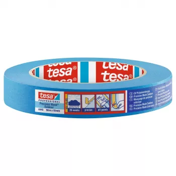 Tesa Precision Ταινία κάλυψης 4440 Outdoor UV Plus, μπλε, 50 m x 19 mm 04440-00000-00