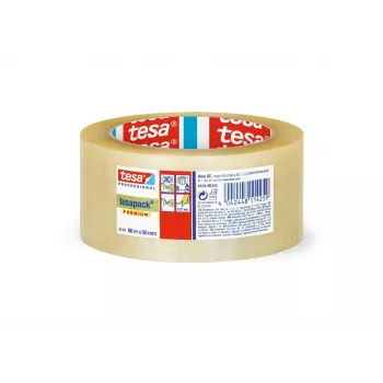 tesa 04124-00342-00 Διαφανής ταινία συσκευασίας 66 m x 50 mm