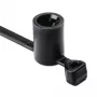 HellermannTyton T50SSBS5OT-E Μαύρη Δεστική Καλωδίων 160mm x 4,6mm (Συσκευασία 500 τεμ.) 155-30602