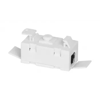 f-tronic RJ45 Patch-Patch συνδετήρας PPV5 Cat 5e, λευκό 7110117