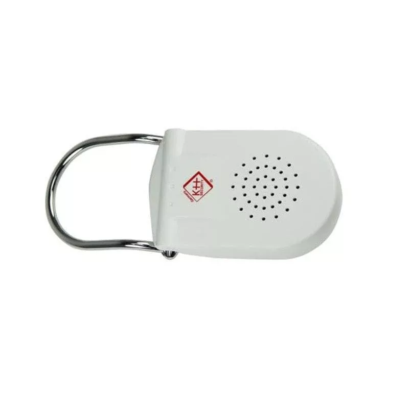 KH-SECURITY KH 100183 Ηλεκτρονικός συναγερμός πόρτας, φορητό σύστημα συναγερμού, λευκό