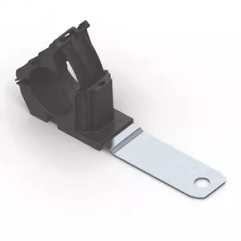 HellermannTyton RCC180LM12 επαναχρησιμοποιούμενο βιδωτό κλιπ καλωδίου, μέγιστη δέσμη 36 mm, μαύρο, PA66/χάλυβας/ψευδάργυρος, 140 τεμ. 151-01482