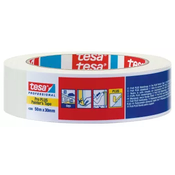 tesa PREMIUM 04306-00044-02 Ταινία κάλυψης κρεπ μπεζ 50 m x 30 mm (1 ρολό)