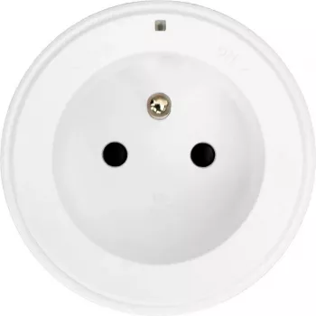 Synergy 21 MODULRAIL μονάδα πρίζας Typ E+ (γαλλικό) λευκό 16A 250V S21-MR017