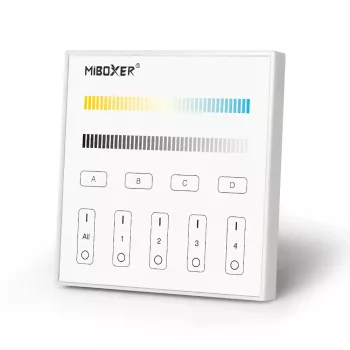 Miboxer LED Smart DALI Πάνελ αφής θερμοκρασίας χρώματος DT8 (DP2S)