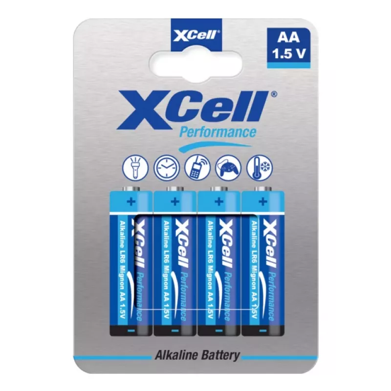 XCell Mignon AA αλκαλική-μαγγανιούχος μπαταρία LR6 1,5V 136150