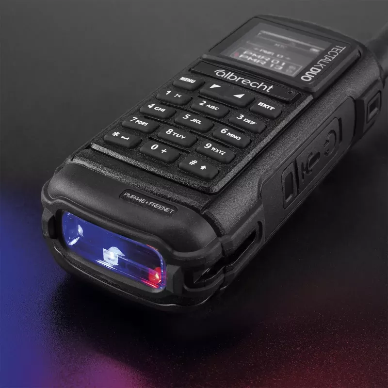 Albrecht Tectalk Duo PMR446 Freenet 1W σετ ασυρμάτων μαύρο 29148