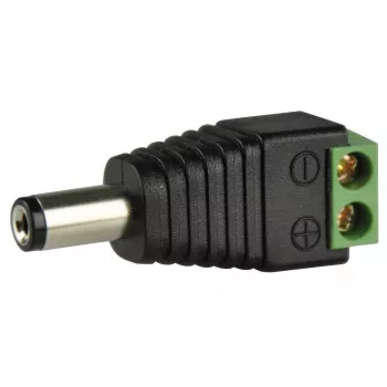 ABUS TVAC35800 Καλώδιο τροφοδοσίας - Μπλοκ ακροδεκτών βιδώματος σε βύσμα DC 5,5 x 2,1 mm