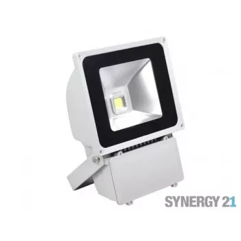 SYNERGY21 S21-LED-TOM01157 LED Προβολέας εξωτερικού χώρου 80W γκρι κουτί ψυχρό λευκό V3