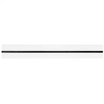 SYNERGY21 MODULRAIL 600mm Λευκό Πολύπριζο 3 θέσεων Schuko με καλώδιο 2m S21-MR003