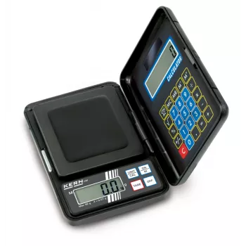 KERN CM 320-1N Ζυγαριά τσέπης, χωρητικότητα 320 g, ανάγνωση 0,1 g, Μαύρο