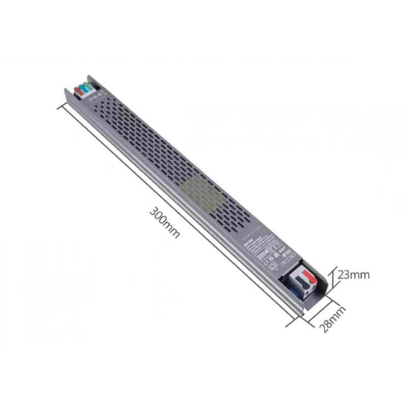 SYNERGY21 24V 200W Slim Line LED Τροφοδοτικό S21-LED-026127