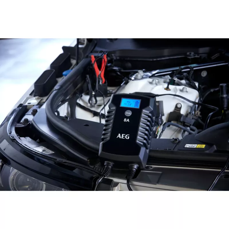 AEG LD8 10618 Φορτιστής μπαταρίας αυτοκινήτου 12V/24V 8A/4A Αυτόματο