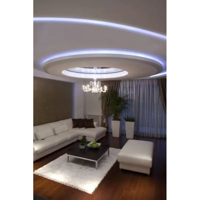 SYNERGY21 S21-LED-PR00002 Προφίλ LED 200cm, γαλβανισμένος χάλυβας TYP-A Flex