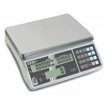 KERN CXB 6K0.5 ζυγαριά μέτρησης, χωρητικότητα 6 kg, ανάγνωση 0,5 g, ασημί