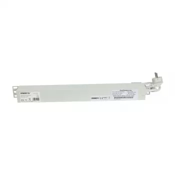 SYNERGY21 ALLNET 19 ιντσών ράγα πριζών Rackmount 9 θέσεων Schuko υποδοχές θηλυκές με διακόπτη, ανοιχτό γκρι S215392V4