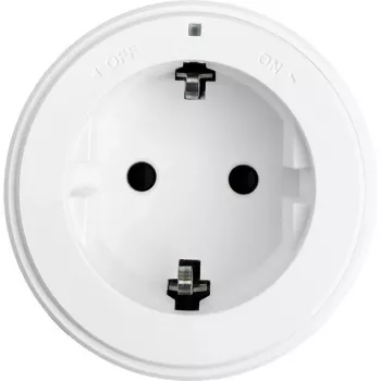SYNERGY21 MODULRAIL Τύπου F module πρίζας λευκό (Schuko) 16A 250V S21-MR016