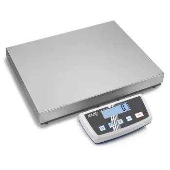 KERN DE 35K5DL Πλατφόρμα ζυγαριά διπλής κλίμακας 35 kg / 5 g|10 g, πλάκα ανοξείδωτου χάλυβα
