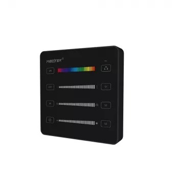 Miboxer Pixel LED Smart Panel Controller RGB/RGBW/RGB+CCT μαύρο (B6) B6 (μαύρο)