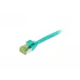 SYNERGY21 S217965 CAT6A S/FTP Slim Καλώδιο patch RJ45, 500 MHz, πράσινο