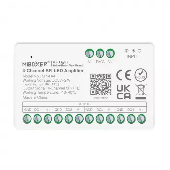 Synergy 21 Pixel LED Controller σειρά SPI ενισχυτής/επαναλήπτης 4 καναλιών (SPI-PA4)