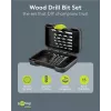GOOBAY TOOLS 77847 σετ τρυπανιών ξύλου 15 τεμ. σε θήκη μεταφοράς 3-10 mm