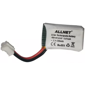 ALLNET ανταλλακτική μπαταρία mini-drone 3,7V 220mAh Li-Ion (HW851624P)