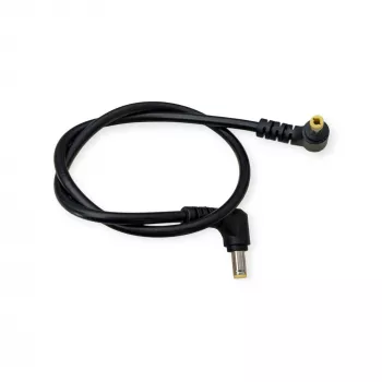 ALLNET Καλώδιο επέκτασης τροφοδοσίας DC 5,5mm x 2,5mm βύσμα αρσενικό σε υποδοχή θηλυκή 0,49m μαύρο ALL-Adapt-Ext5.5-2.5-490