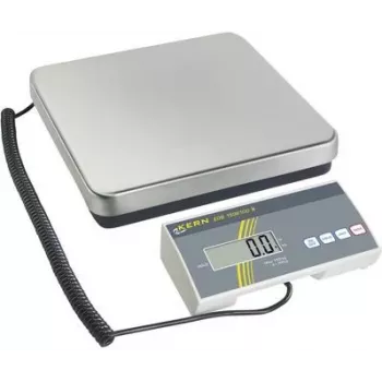 KERN EOB 150K50 ζυγαριά πλατφόρμας 150 kg χωρητικότητα, 50 g αναλυτικότητα, οθόνη LCD, λειτουργία με ρεύμα/μπαταρία