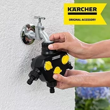 Kärcher 2.645-200.0 διανομέας 3 κατευθύνσεων 60 mm εύκαμπτος σωλήνας αναρρόφησης με βαλβίδα αντεπιστροφής