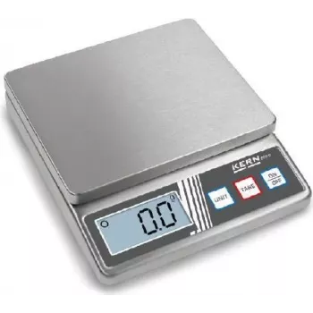 KERN FOB 5K1S ψηφιακή ζυγαριά ταχυδρομείου, 5 kg χωρητικότητα, 1 g αναλυτικότητα, Ασημί