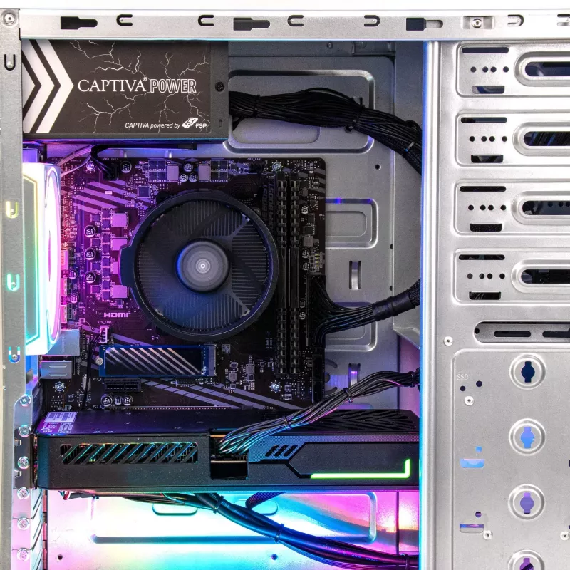 CAPTIVA PC Power Starter R95-899 (Ryzen 5 5600G/SSD 1TB/32GB/WLAN/χωρίς OS)