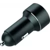 IWH Διπλός φορτιστής αυτοκινήτου USB με ένδειξη τάσης 4,8A (019062)
