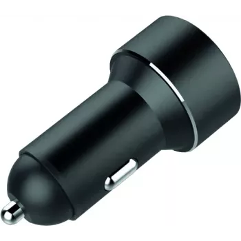 IWH Διπλός φορτιστής αυτοκινήτου USB με ένδειξη τάσης 4,8A (019062)