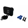 IWH Πρίζα εντοιχισμού διπλή USB 12/24V 2,1A 2x USB-A Μαύρο 019006