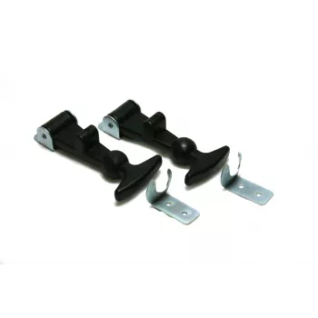 IWH 022899 Στήριγμα καπό 12 x 3 x 3 cm Μαύρο