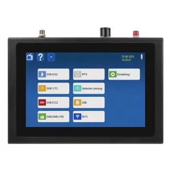 Megasat HD 7 Combo V2 Δορυφορικός μετρητής DVB-S/S2/T/T2/C DAB/DAB+ USB DiSEqC 1 (2600024)