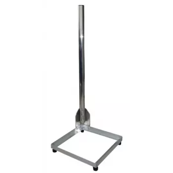 WEISS BS4040 βάση μπαλκονιού αλουμινίου 40x40 cm, ιστός 1 m, διάμετρος 48 mm 3040