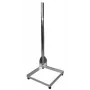 WEISS BS4040 βάση μπαλκονιού αλουμινίου 40x40 cm, ιστός 1 m, διάμετρος 48 mm 3040